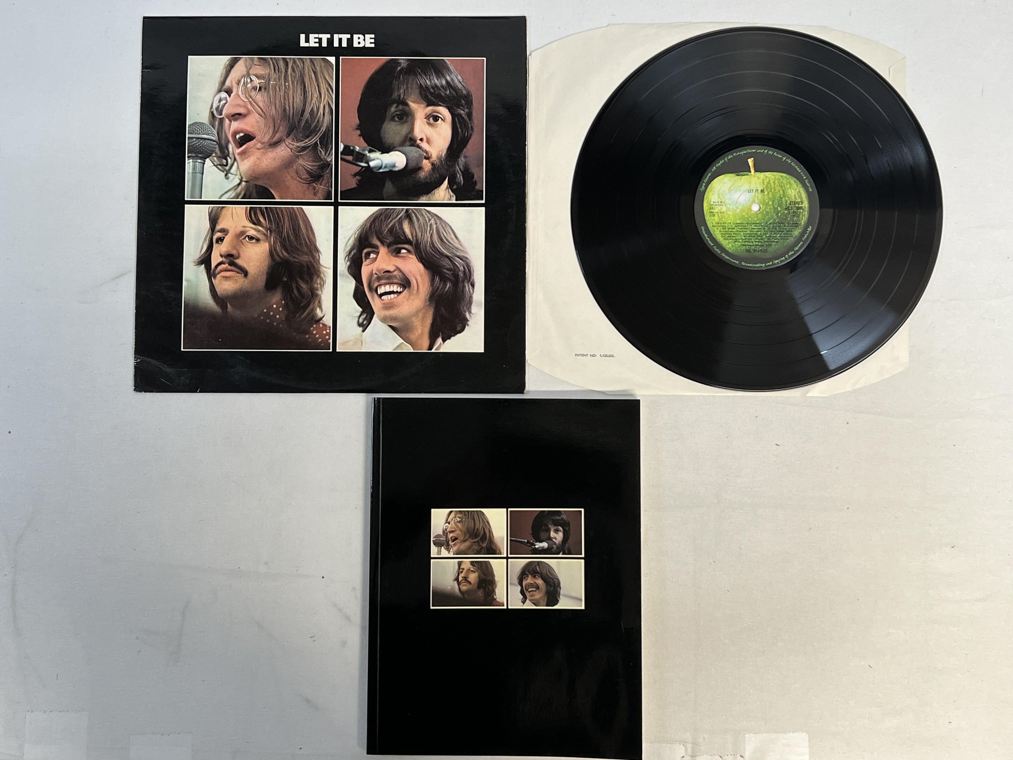 Omslagsbild för skivan THE BEATLES let it be LP -70 UK APPLE PXS 1 *** rare box edition ***