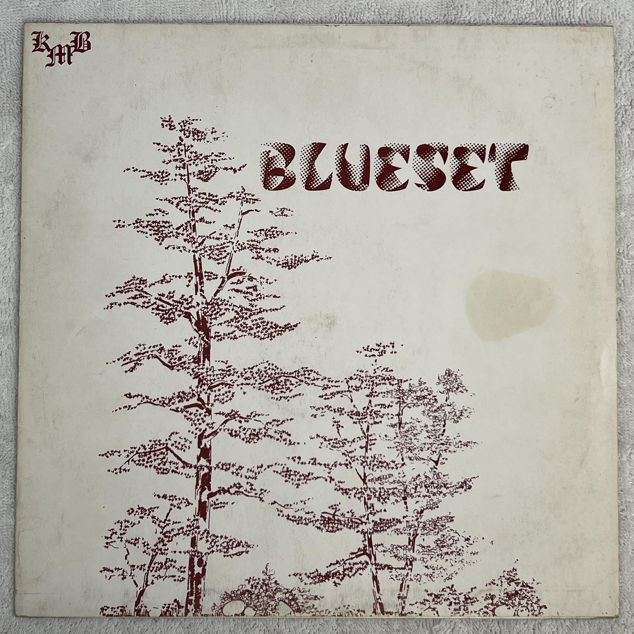 Omslagsbild för skivan BLUESET Rock Machine LP -74 KMB 740103 **** RARE PSYCH ****