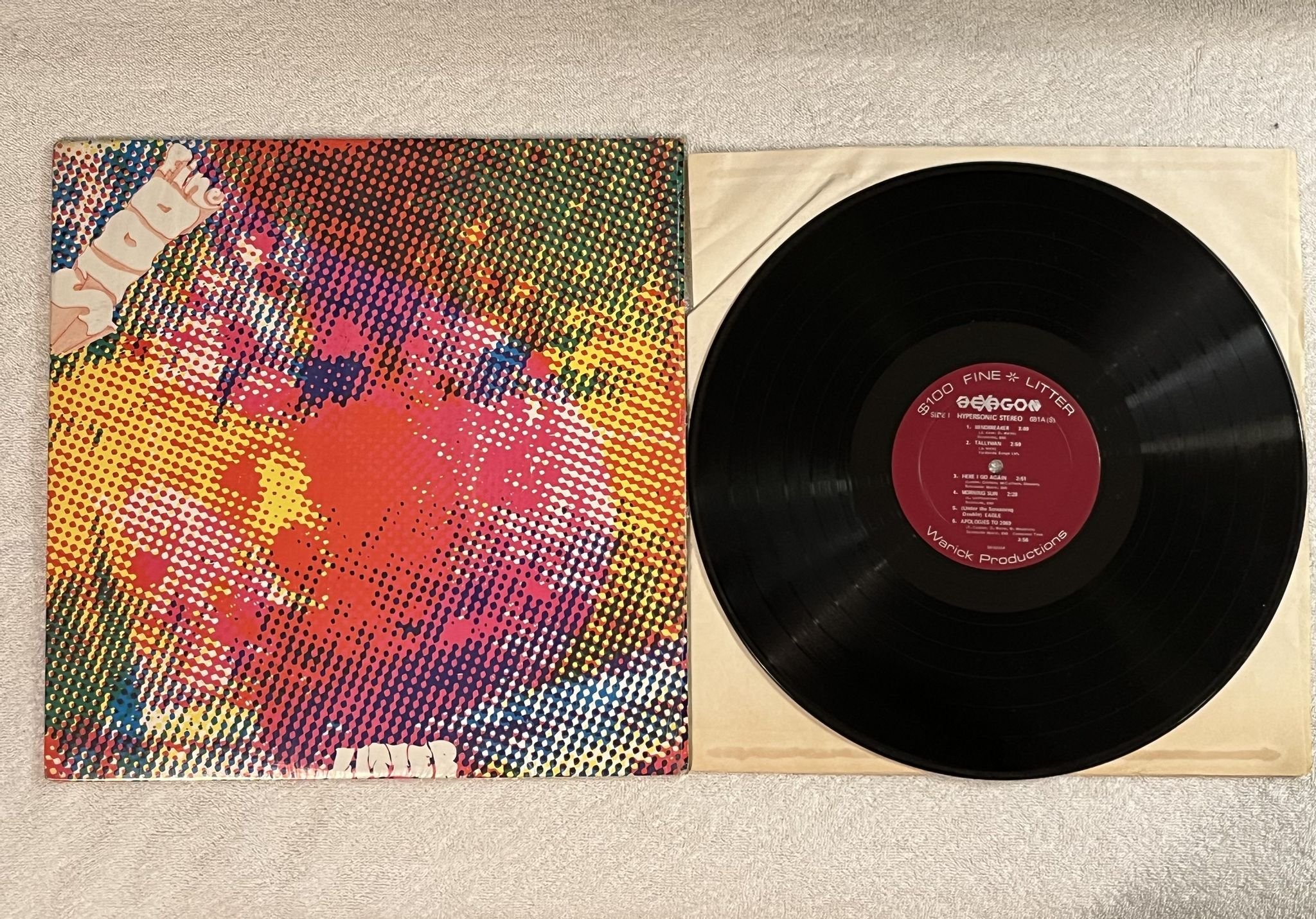 Omslagsbild för skivan THE LITTER $100 Fine LP -68 US hexagon 681 (S) *** MEGA RARE PSYCH ***